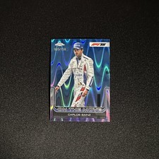 2025 Topps Chrome F1 Carlos Sainz #189 Blue RayWave Refractor /150 Color Match!