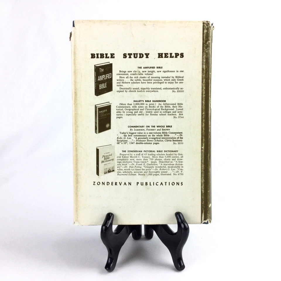 INTERLINEAR GREEK-ENGLISH NEW TESTAMENT by George R Berry 1976 HC/DJ Lexicon KJV - Image 3 of 4