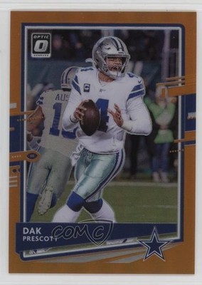 2020 Panini Donruss Optic Orange Prizm 29/199 Dak Prescott #29 1u5y