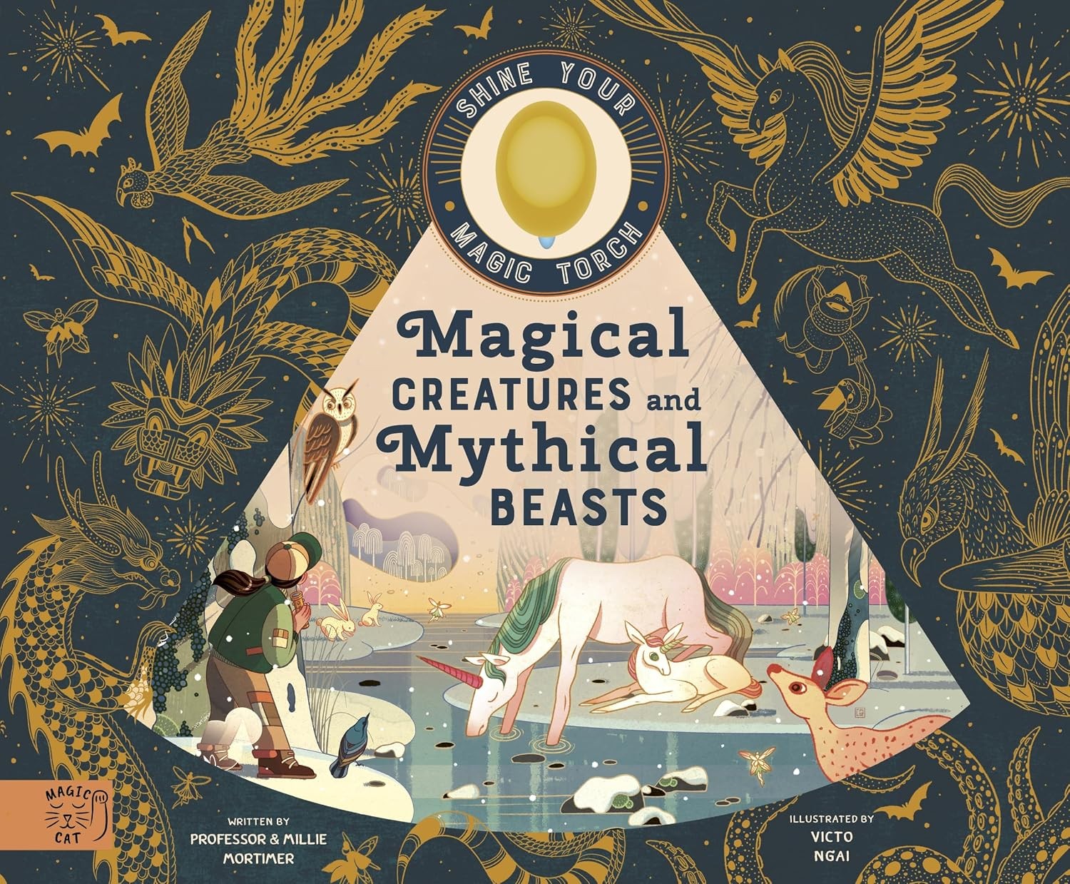 Magical Creatures And Mythical Beasts : Includes Magic Torch Which Illuminates More Than 50 Magical Beasts Emily Hawkins - Image 8