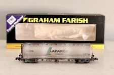 Graham Farish 377-675 ‘N’ JPA Bogie Cement Wagon Lafarge Livery - TMC Weathered