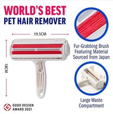 Reusable Pet Hair Remover Roller for Dog Cat Fur Furniture Couch Carpet Cleane