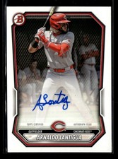 Arnaldo Lantigua 2026 Bowman Baseball Paper Prospect Retail Auto Reds [jyc26