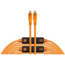 Tether Tools TetherPro Optima 10G 31' USB-C Straight to USB-C Straight Cable, Or