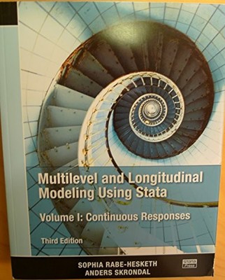 Multilevel and Longitudinal Modelin..., Skrondal, Ander