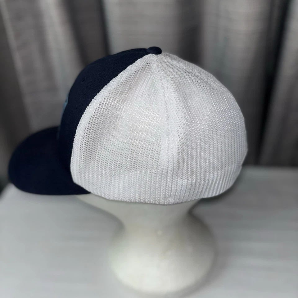 Columbia Flag Logo Mesh Size L/XL  Blue Hat Flexfit Cap - Image 4 of 4