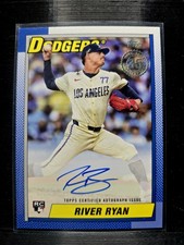 2025 Topps Update - 1990 Topps Baseball Autographs River Ryan #90B2-RR Dodgers