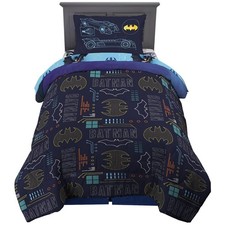 Batman Microfiber Comforter and Sheet Combo