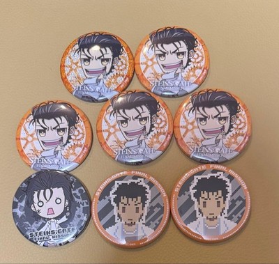 Steins;Gate Final Mission Can Badge Rintaro Okabe 8 pieces