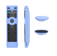 For VIZIO XRT140 TV Remote Control Silicone Protective Cover Storage Box Case ~~