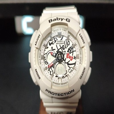 CASIO BABY-G Hello Kitty BA-120KT-7AJR Japan Limited Watch Used