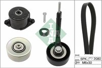 Keilrippenriemensatz FüR Bmw E46 E60 E61 E63 E64 E65 E66 E67 2.0 2.5 3.0 02-10