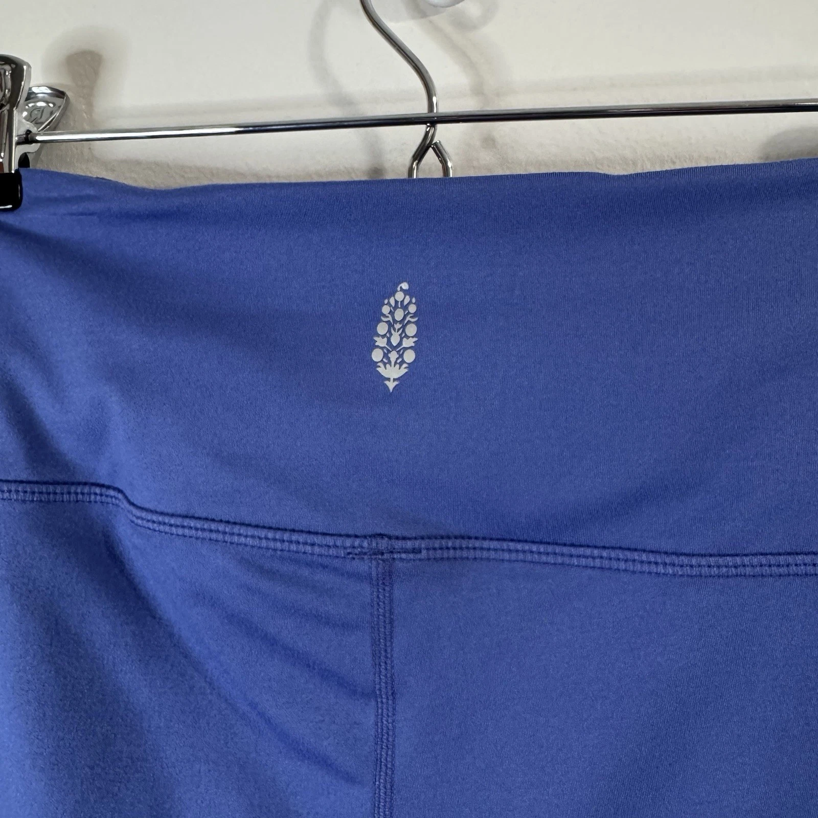 free-people-movement royal ruffle pull on mid rise active yoga shorts