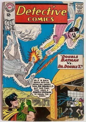Detective Comics #316 (1963) Dr Double X & Vicki Vale Appearance