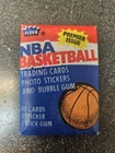 1986-87 Fleer Basketball Wax Pack Michael Jordan Sticker on Back NO RESERVE
