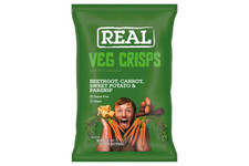 REAL Handcooked Lightly Salted Veg Vegtable Crisps 35g BOX Reduced to Clear