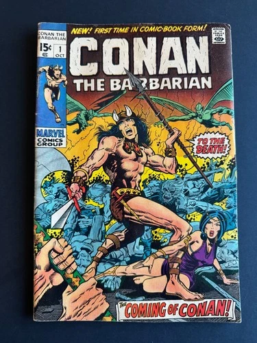 Conan the Barbarian #1 - 1st Appearance and Origin of Conan (Marvel, 1970) Fine