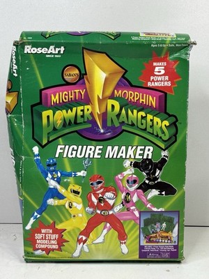 Mighty Morphin Power Rangers Figur Maker Rose Art 1994 Neu Sealed Damaged Box 