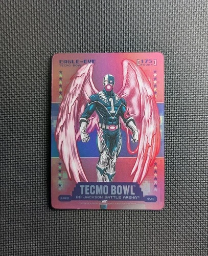 Eagle-Eye Hurts 2026 Bo Jackson Battle Arena Tecmo Bowl Bubble Gum Battlefoil