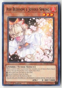 Ash Blossom & Joyous Spring SDCB-EN014 Common 1st Edition