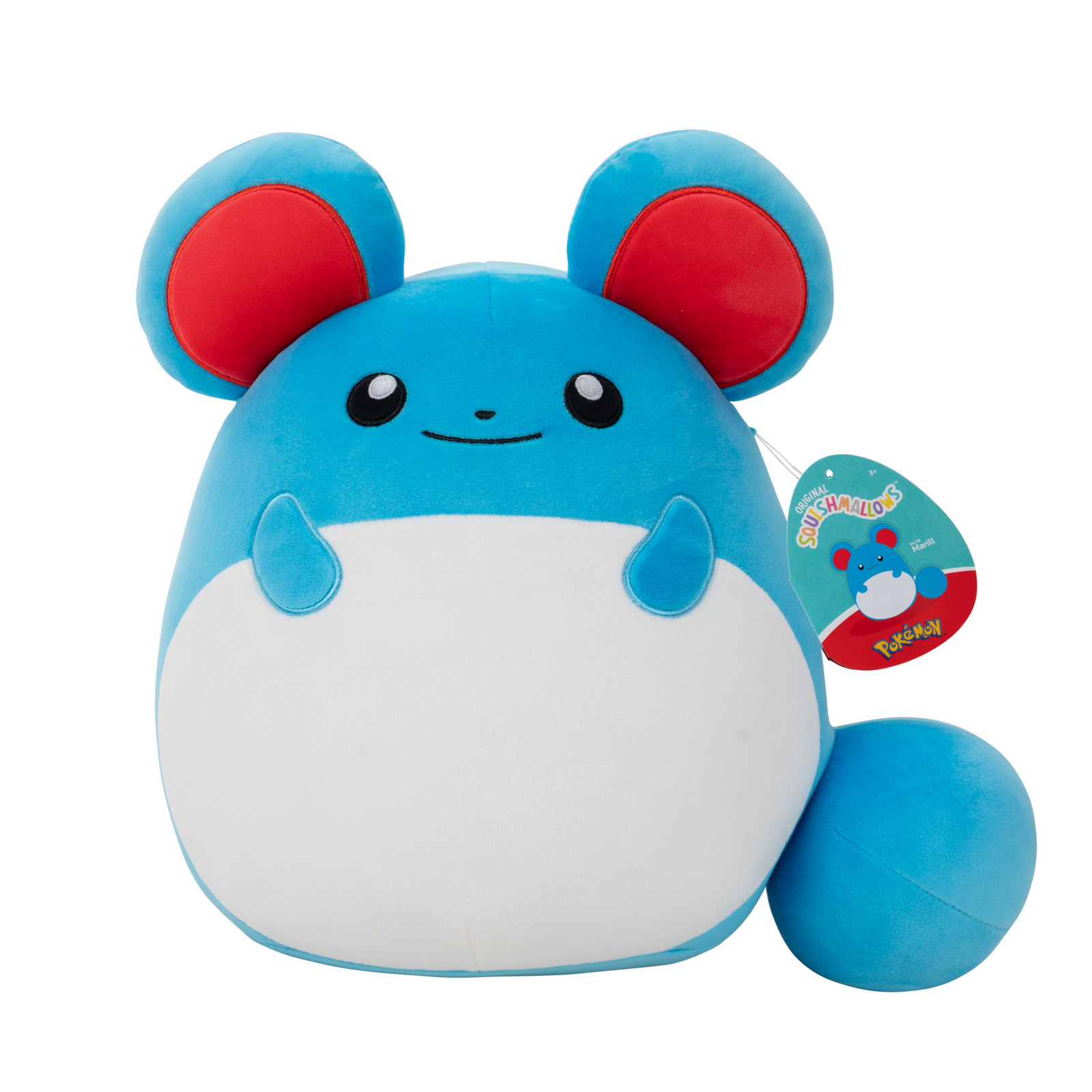 Squishmallows Pokemon Marill Plush 50cm Large Soft Toy Official Gift SQPK00089