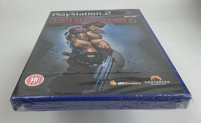 State of Emergency 2 Original Black Label Sony PlayStation Ps2 PAL