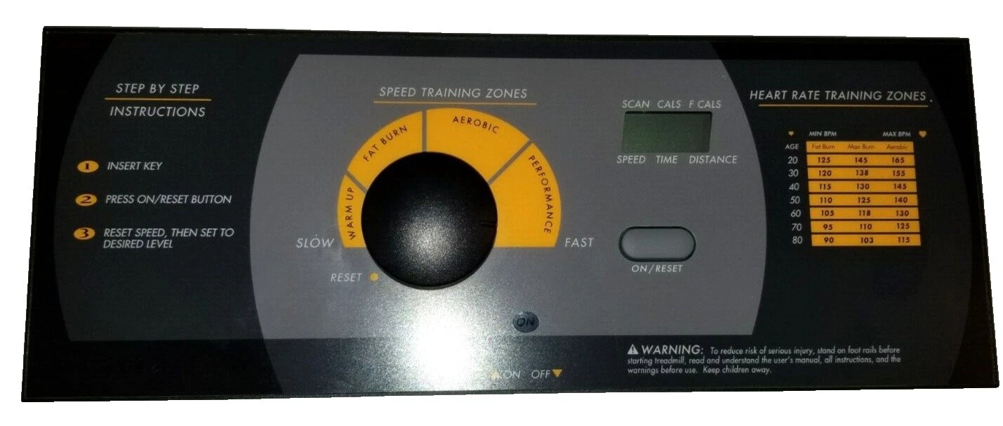 Weslo Treadmills with LCD-Display