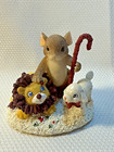 Charming Tails The Season Of Peace Mouse Figurine 87/135