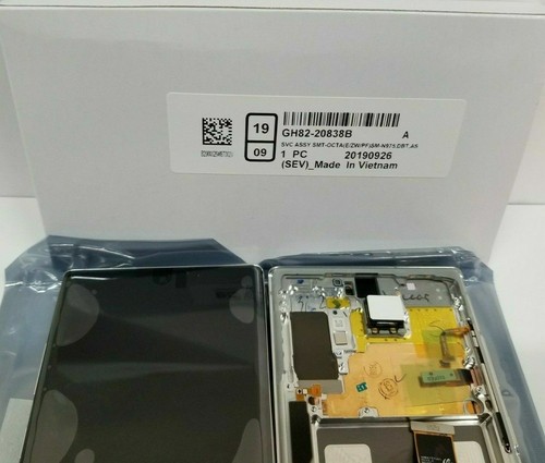 Samsung galaxy note 10+ White LCD Screen Touch Screen Digitizer + Frame OEM N975 - Picture 2 of 5