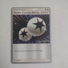 Pokemon World Championship Double Colorless Energy - 2018 (NM) #69/73
