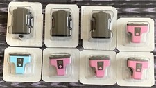 Lot of 8 Genuine HP 02 Sealed New Ink Cartridges Color and Black