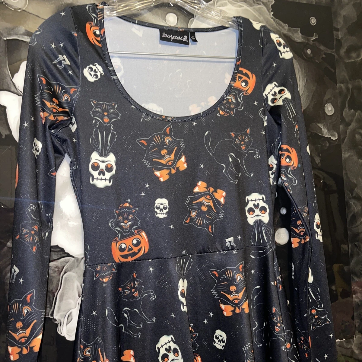 Cat skater shirt clearance dress