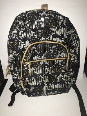 17 love print kids backpack black gold XOZOTY Cheerleader Cheer Personalized with Name for Men Women Shoulder Bag Laptop Bag Bookbag : Electronics Intended for children age 5+ LOVEVOOK Laptop Backpack 15.6