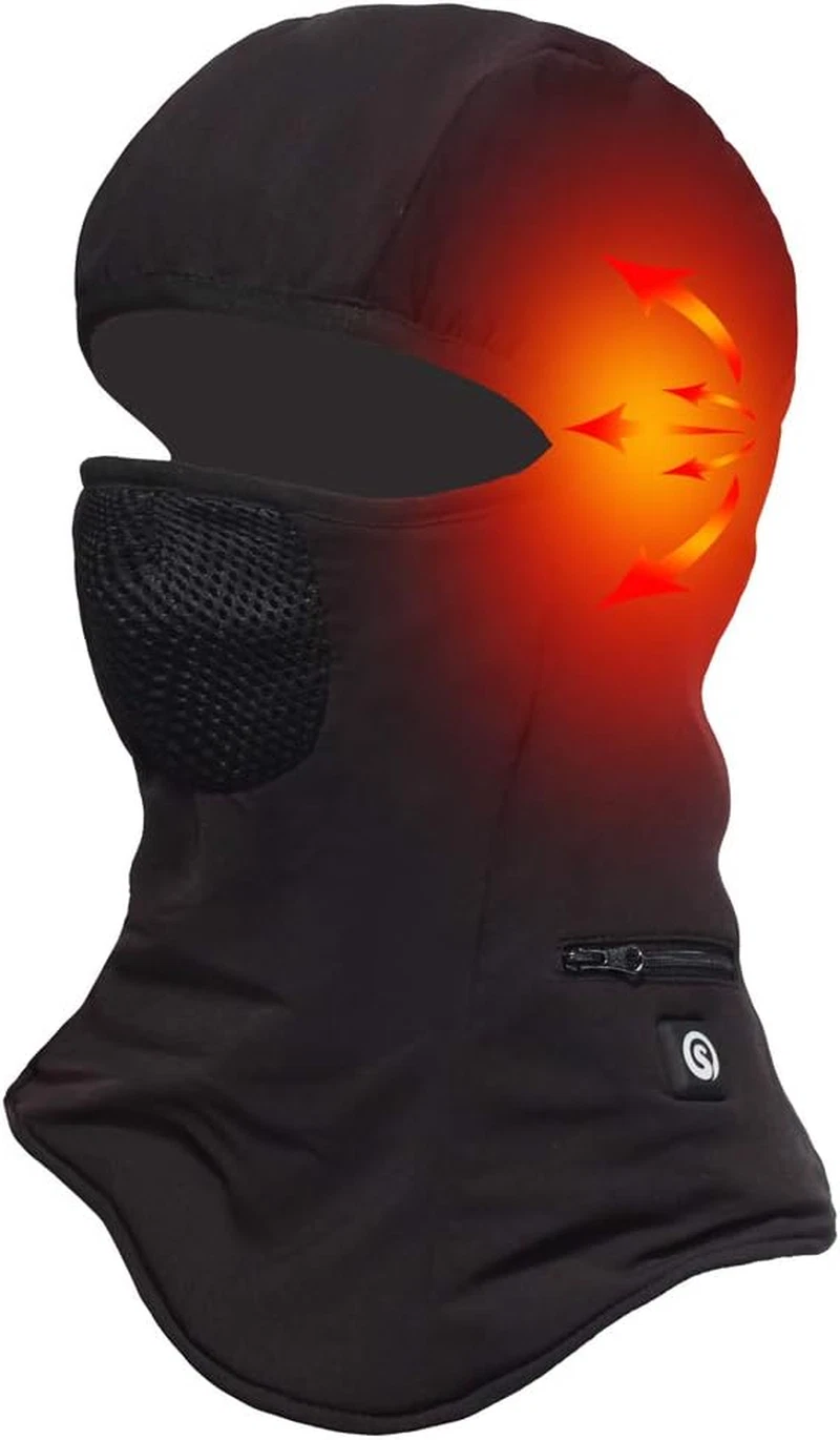 Electric Heated Ski Mask Balaclava - Windproof for Men & Women Outdoors
Opens in a new window or tab