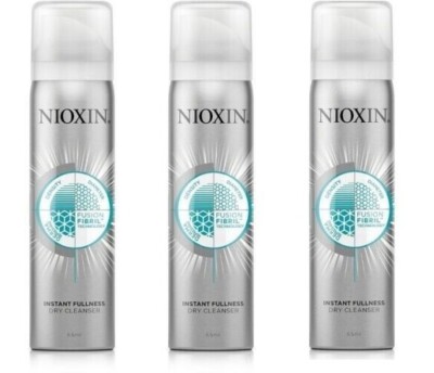 NIOXIN Instant Fullness Dry Cleanser 1.52oz (Pack of 3) NEW!