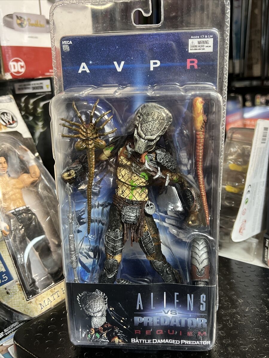 NECA Alien vs Predator AVP Requiem Battle Damaged MASKED NECA Alien vs Predator AVP Requiem Battle Damaged MASKED