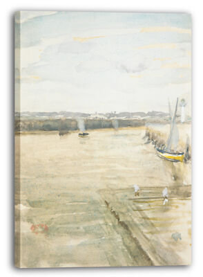 Kunstdruck James McNeill Whistler - Szene auf dem Mersey