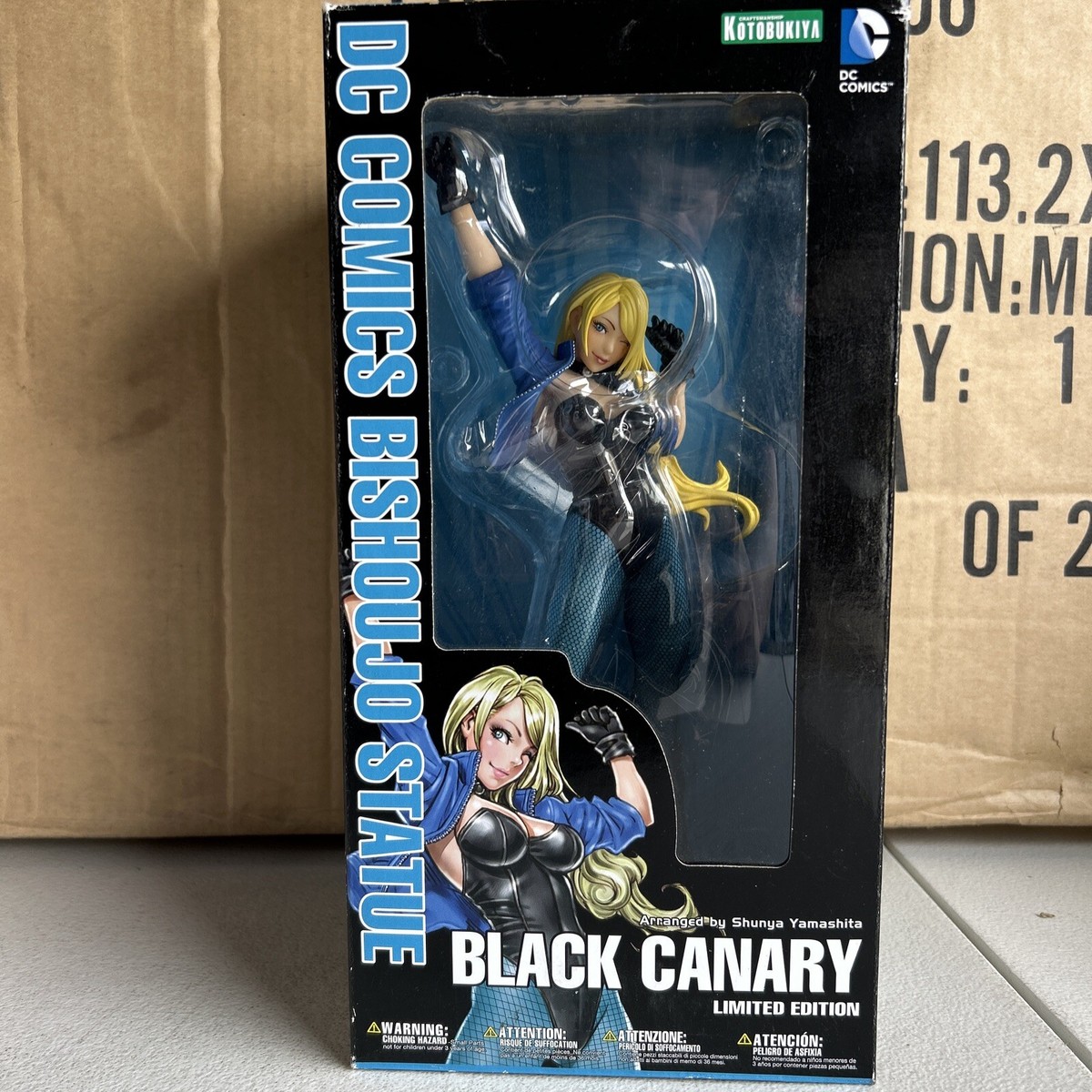 DC ブラックキャナリー コトブキヤ DC COMICS美少女 ブラックキャナリー 2nd Edition: フィギュア