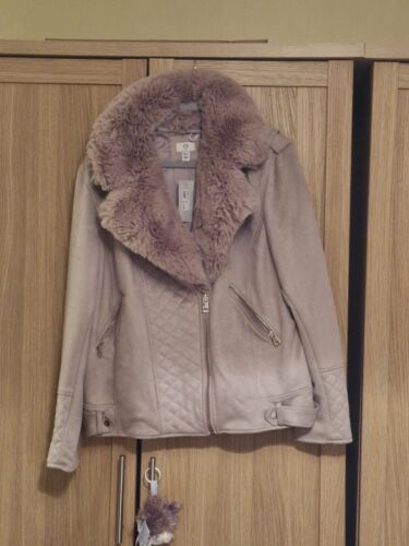 River Island Biker Jacket Size 22 Bnwt