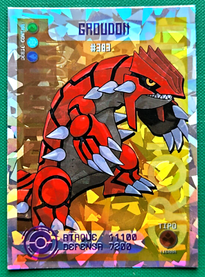 CARD POKEMON EJ VOL. VI #18 GROUDON 2020 Hoenn PERU South America