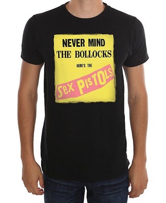 Sex Pistols BOLLOCKS COVER Punk Rock T-Shirt NWT Authentic