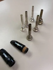 Brass and woodwind mouthpiece lot
