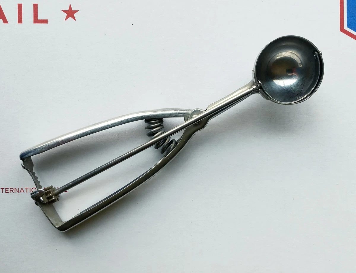 Vintage Inox Edelstahl Rostfrei 18/8 Stainless Steel Ice Cream Squeeze Scoop