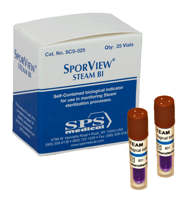 SPS Medical SporView SelfContained Steam BI 100/Case (SCS100) eBay