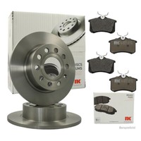 Nk Bremsenset Hinten Bremsscheiben + BremsbeläGe Audi A4 Avant