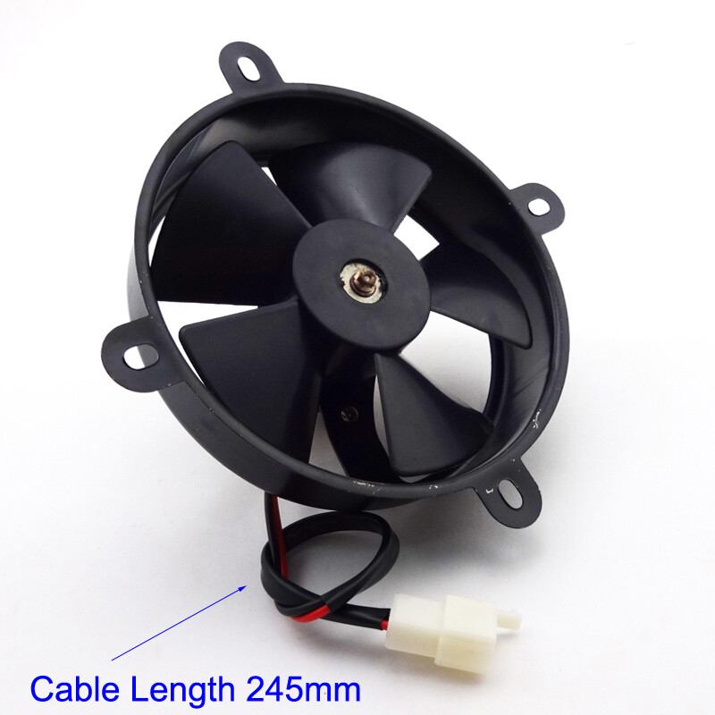 Radiator Thermal Cooling Fan For 200cc 250cc Chinese ATV Go Kart Dirt ...
