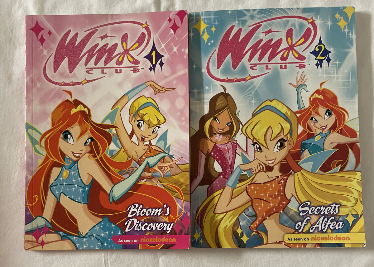 WINX Club, Vol. 1 - & Vol 2 paperback Bloom’s Discovery & Secrets Of Alfea