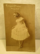 Postcard Art Nouveau actress Berlin ballet theater Edelgard Mandel movie advertising 