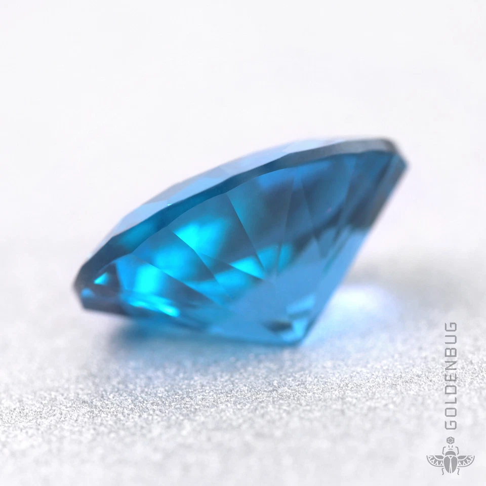 Blue Spinel Loose Gemstone Oval Cut Best Quality Genuine Lab Created Stone EU - Image 4 of 4