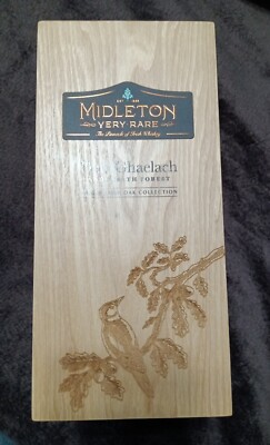  MIDLETON VERY RARE Dair Ghaelach - KNOCKRATH FOREST-Wood Oak Box-Bottle